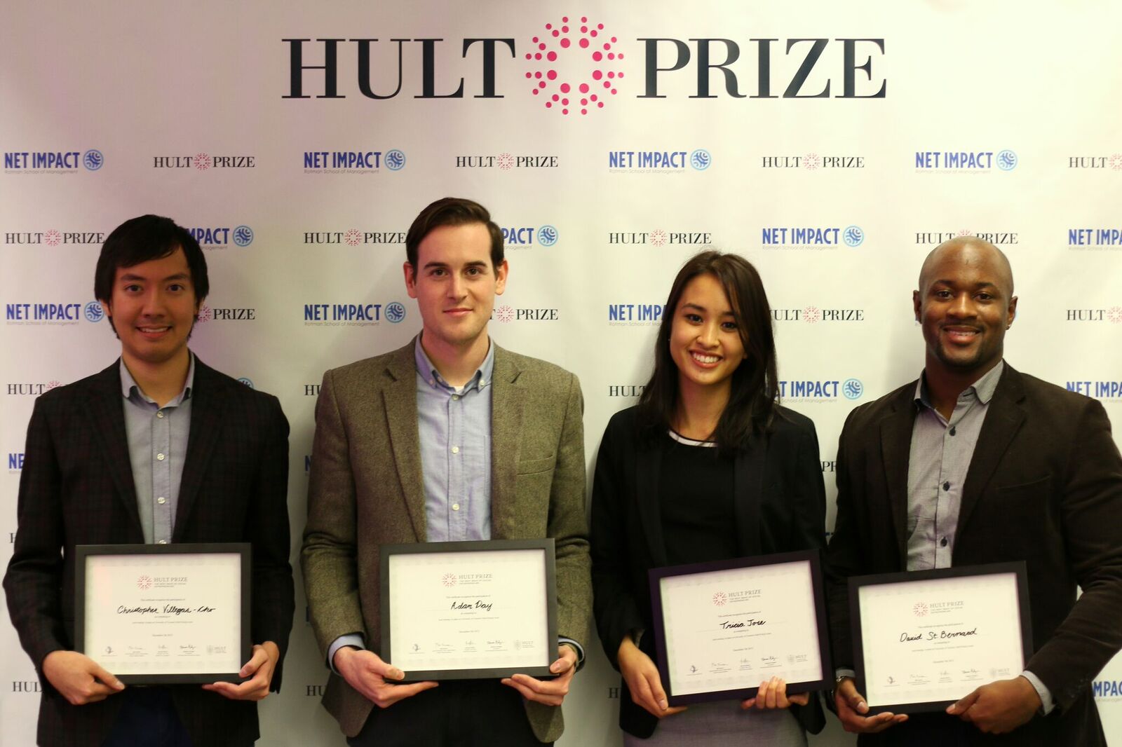 Hult Prize team members from the Rotman School